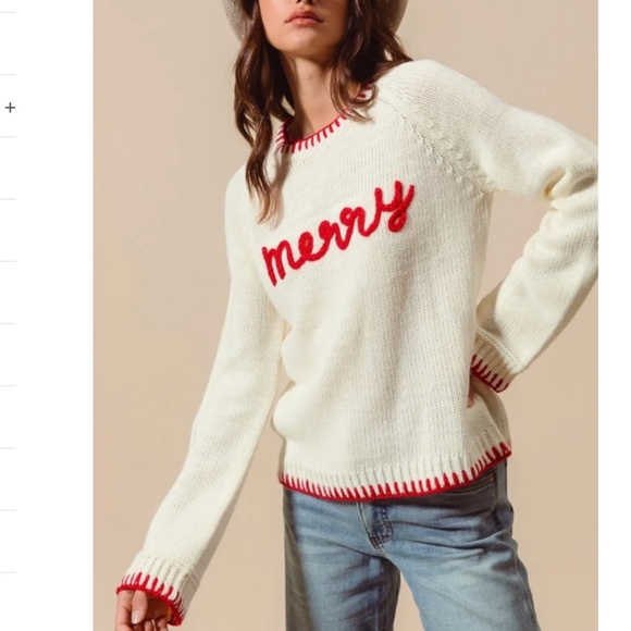 So Me “ Merry 2 “ So Me Merry Christmas Sweater 57A - Picture 6 of 6